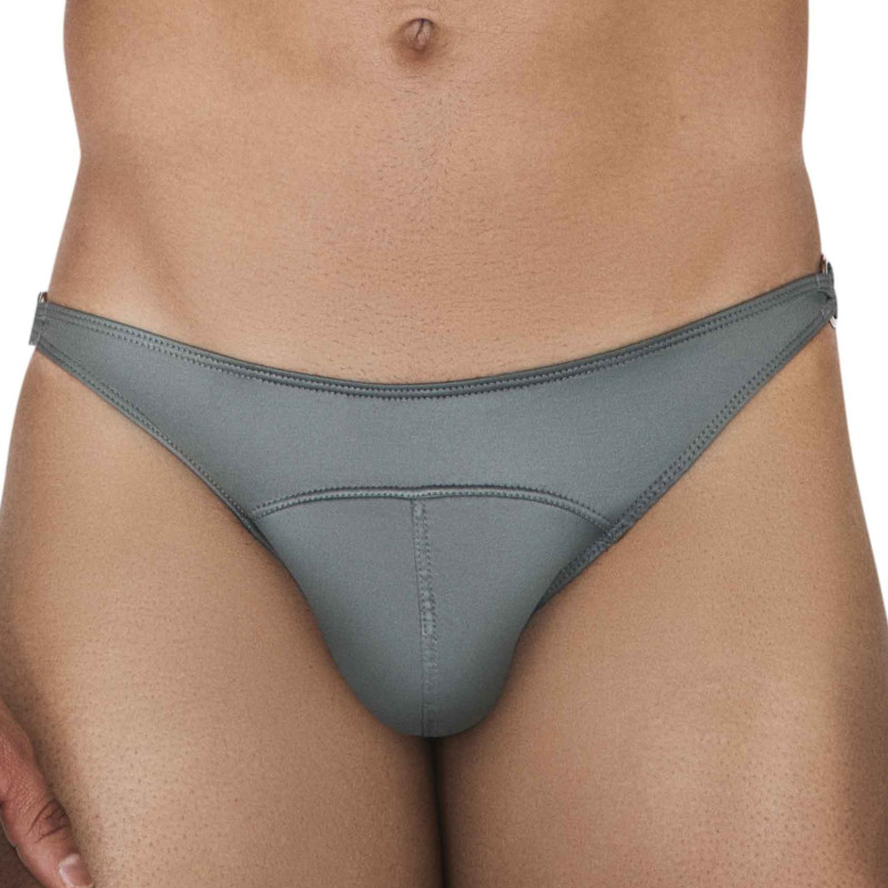 CLEVER Slip effet mouillé GLACIER Gris-Vert